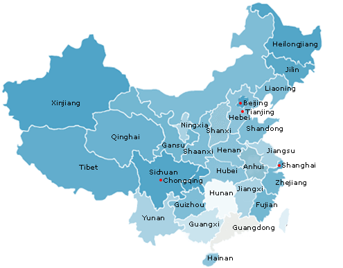 China Industry Map