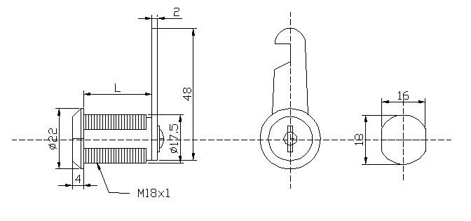 Mini Cam Lock