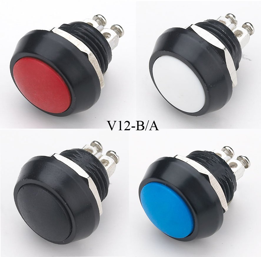 抗- 破壊者の押しボタンスイッチv12( 12mm) 真鍮ボディ問屋・仕入れ・卸・卸売り