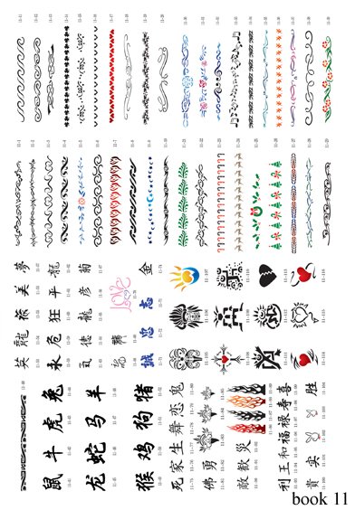 airbrush temporary tattoo stencils. With this durable computer stencil book you can do your airbrushing work 