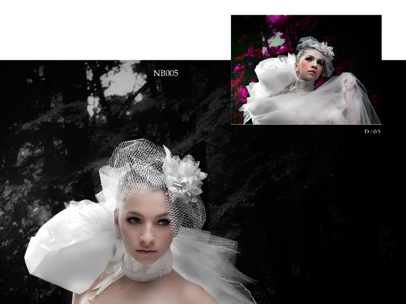 Product Show wedding veil Model NoNB005