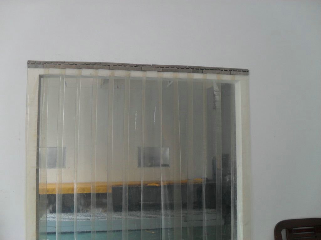 Expandable Shower Curtain Rod Freezer Curtains Dock Doors